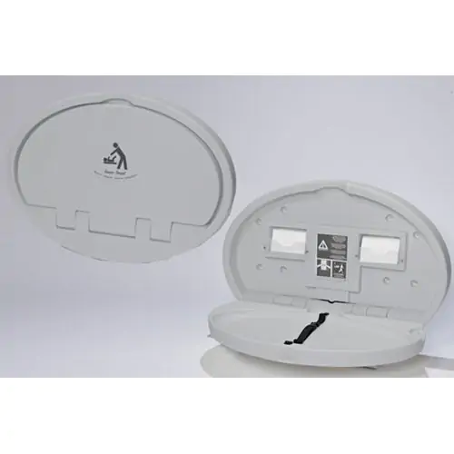 Diaper Depot Changing Station Powder Gray