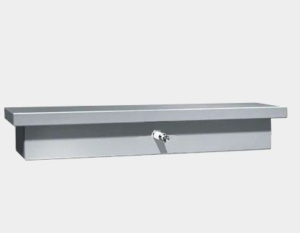 Surface Mount Shelf & Soap Dispenser