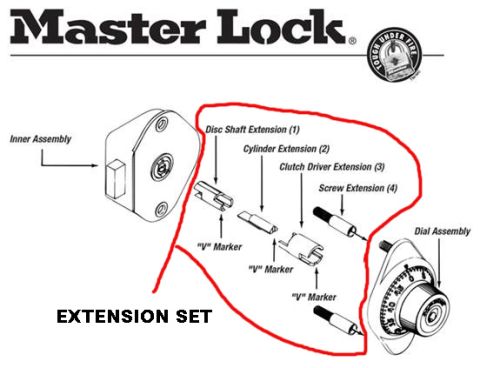 1600 Series Lock Extension Set