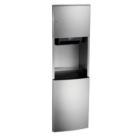 Roval Automatic Roll Towel Dispenser & Waste Receptacle
