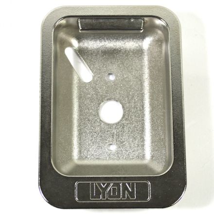 Lyon Locker Single Point Recess Handle