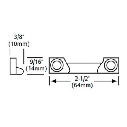 Sargent Exit Device Strike 624