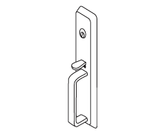Yale 7000 Exit Device Thumb Piece Trim