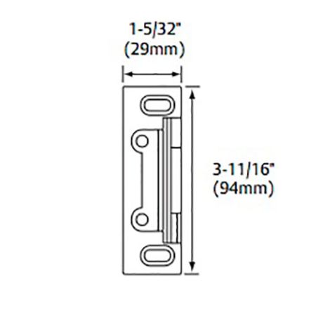 Sargent Exit Device Strike 649