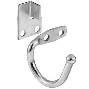 Republic Steel Locker Wall Hook & Rod Bracket