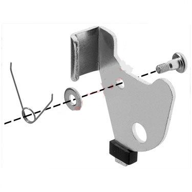 Republic Steel Locker Handle Latch Rubber Bumper Only