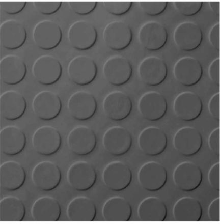 782 Raised Disc Rubber Landing Tile