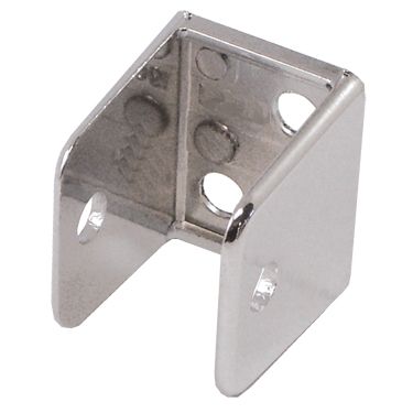 Chrome Plated "U" Bracket For 1-1/4" X 1-1/2" X 1-3/8