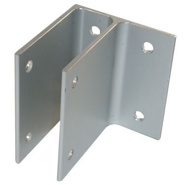 Aluminum Bracket One Ear 1 1/4" Panel, 3" H X 2-3/4" L