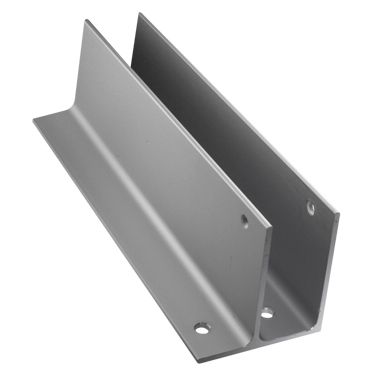 ALUMINUM CONTINUOUS ONE EAR BRACKET 3/4" PANEL