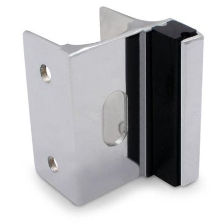Chrome Plated Bumper Keeper 1-1/4" Round Edge