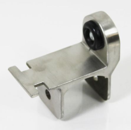 Concealed Latch Cast SS Keeper Bumper Inswing 1-1/4" Round Edge
