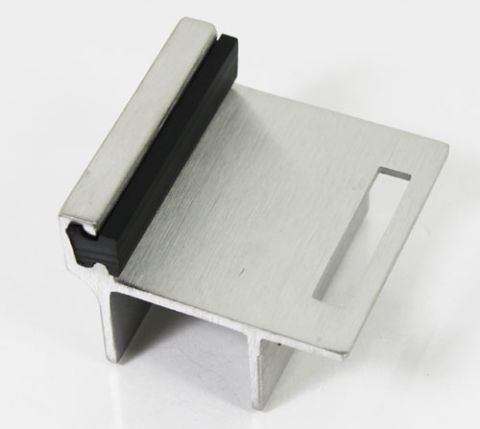 Cast SS Keeper Bumper Inswing 1-1/4" Post Sq Edge
