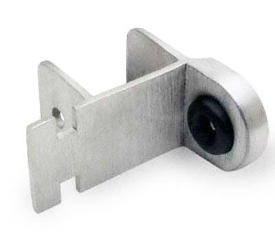 Concealed Latch Cast SS Keeper Bumper Inswing 1-1/4" Sq Edge