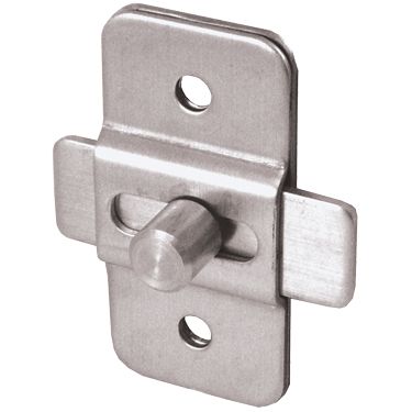 S.S. Slide Bolt Latch 1-7/8" Screws, 1/8" Bar To Door