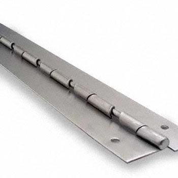 Stainless Steel Continuous Hinge, 57"-14 Gauge,1/4" Pin
