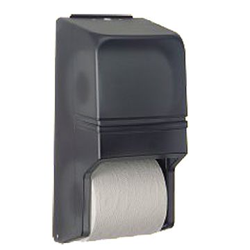 Surface Mount Double Roll Tissue Disp, Dark Translucent