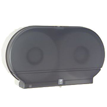 Twin 9" Jumbo Tissue Dispenser White