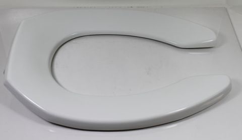 Toilet Seat White Elongated N/Cover
