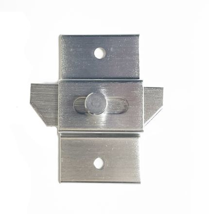 GLOBAL ALUMINUM SLIDE LATCH 2-3/4' HOLE SPACING