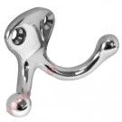 DOUBLE HOOK CHROME PLATED PROJECTS 2"