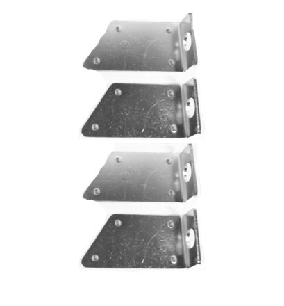 Stealth Brackets for Integral Hinges