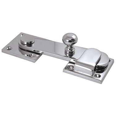 Chrome Plated Ada Throw Latch & Keeper