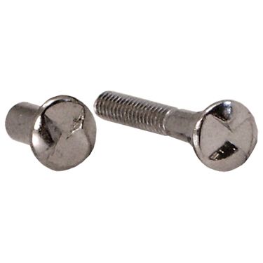 CHROME PLATED ONE-WAY SHOULDER SCREW & BARREL 7/8" -1 1/16" GRIP