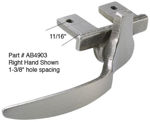 ANGLE BASE 1-3/8" WINDOW HANDLE-11/16" DROP
