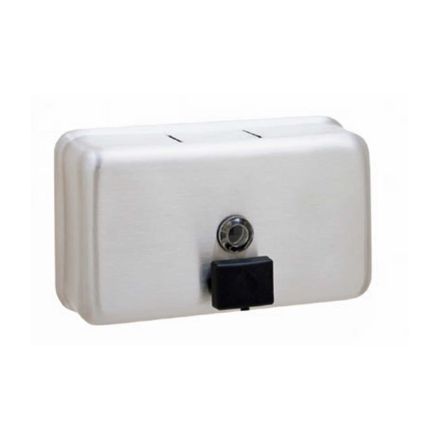 Bobrick Wall Mounted Horizontal Soap Dispenser