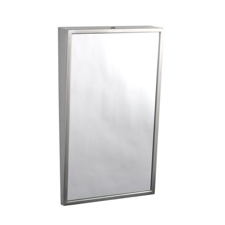 Bobrick fixed position tilt mirrors known as B-293 series