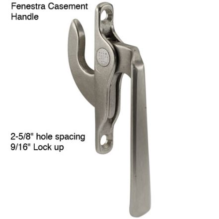 FENESTRA WINDOWS CASEMENT WINDOW HANDLE-2-5/8"