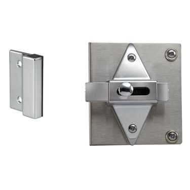 Cast SS Concealed Latch Fix it Kit, Outswing For Round Edge