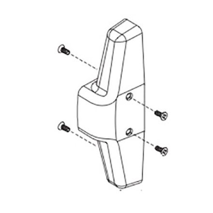 Von Duprin 33/3547A/49A Center Case Cover Kit