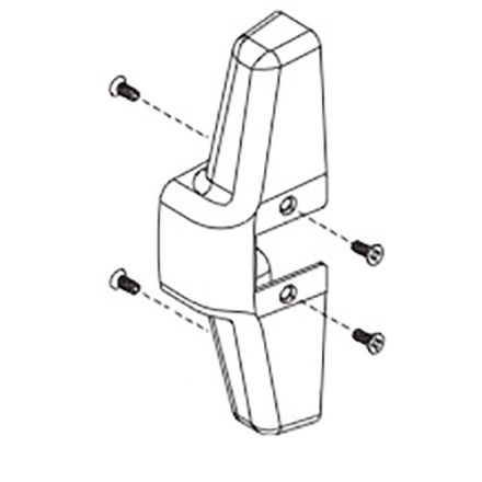 Von Duprin 33/35A Rim Center Case Cover Kit