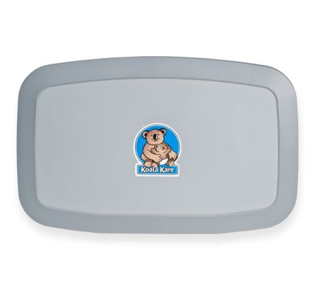 Koala Horizontal Mounted Baby Station Grey Closed