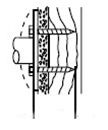 Grab Bar Installation Kit Exposed Wood Backing