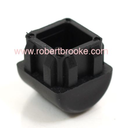 PLASTIC CHAIR TIPS SQUARE TUBING 7/8" O.D. X 3/4" I.D. ROCKER TYPE