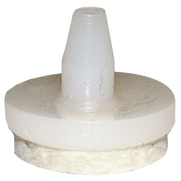 1/4" DIAMETER STEM FELT BASE