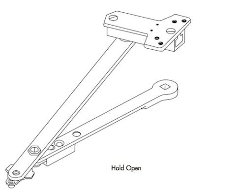 Norton Unitrol Hold Open Arm