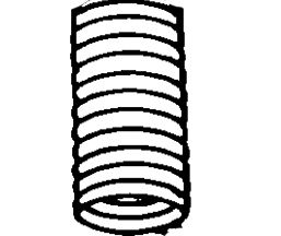 Horn Bleachers Vertical Push Rod Spring