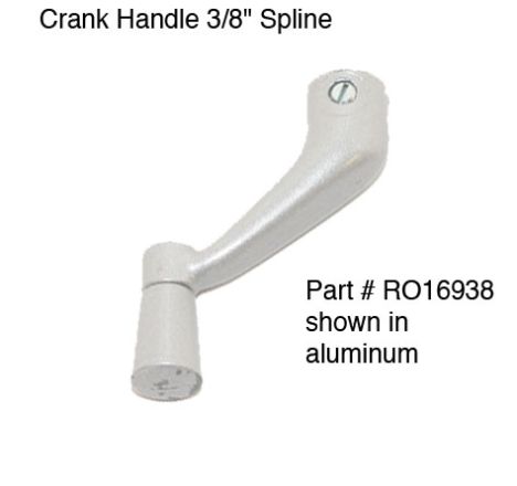 3/8" Spline Window Operator Handle