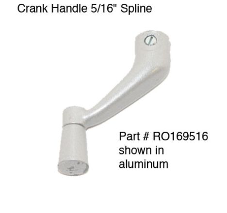 5/16" SPLINE WINDOW OPERATOR HANDLE