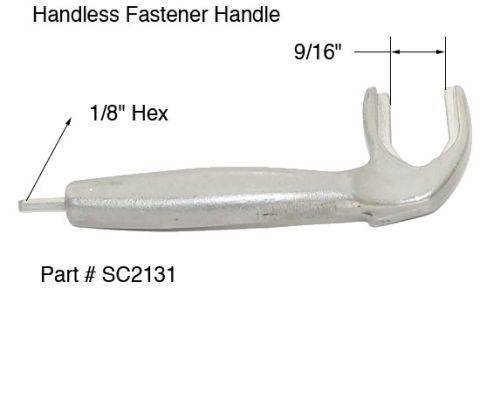 Handless Lock Handle