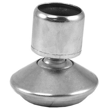 SWIVEL GLIDE 3/4" O.D. X 9/16" I.D. W FERRULE