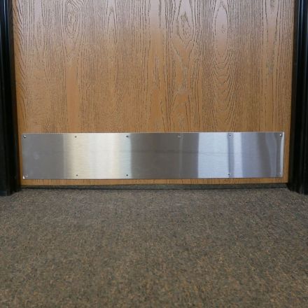 Stainless Steel Kick Plate Brushed 18 Gauge