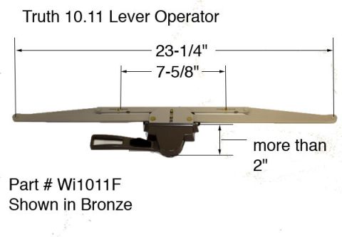 Truth 10.11 Lever Window Operator Double Pull More Than 2"