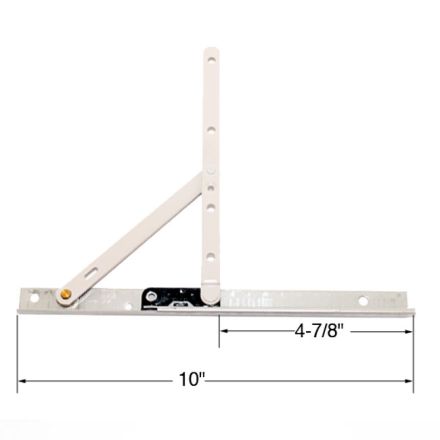 Truth Casement Hinge 14.80-Stainless Steel