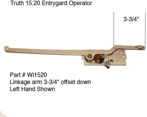 TRUTH ENTRYGARD WINDOW OPERATOR 15.20