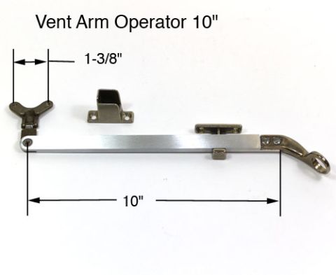Vent Arm Operator 10"